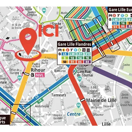 Apartment Nocnoc Grand Place Belle Vue Lille